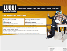 Tablet Screenshot of luddi.com